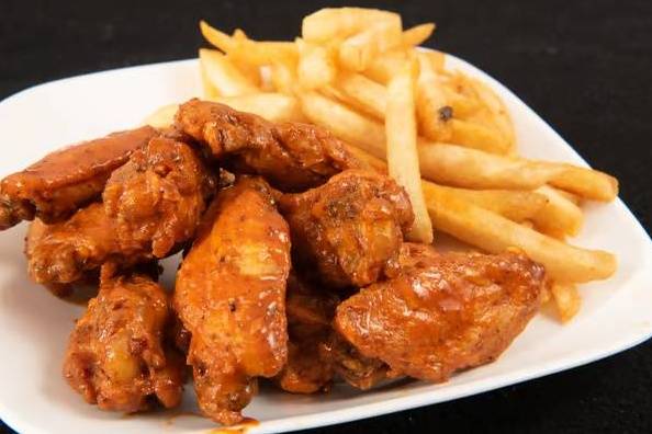 5 Wings & Fries