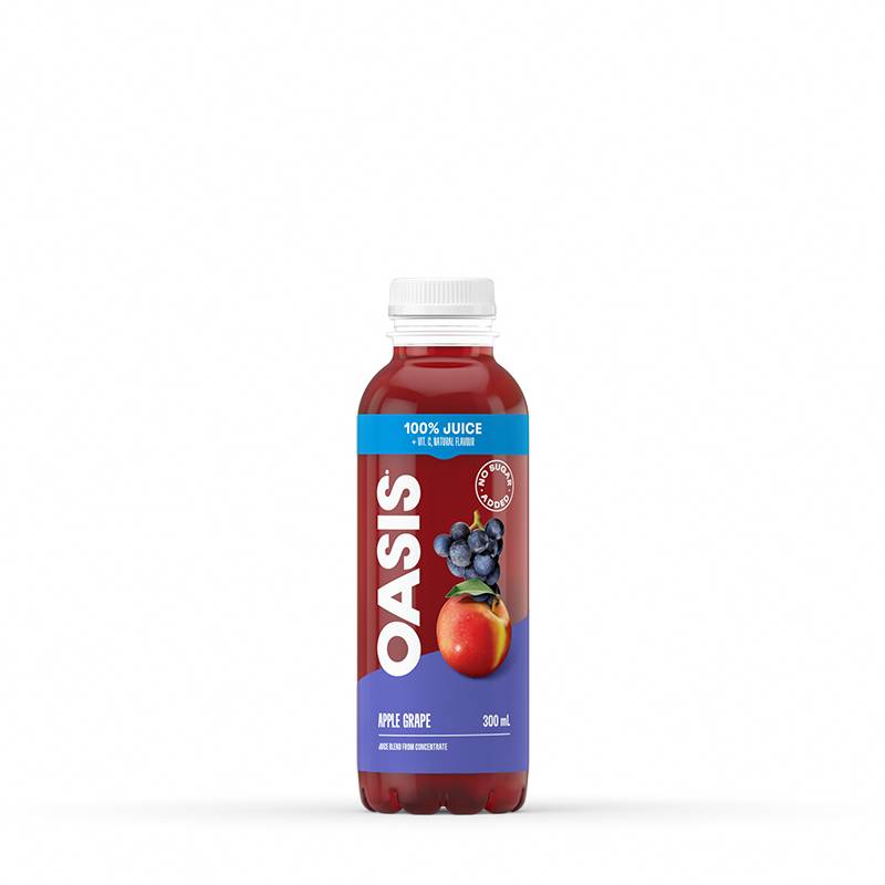 Oasis 100% Apple Grape Juice
