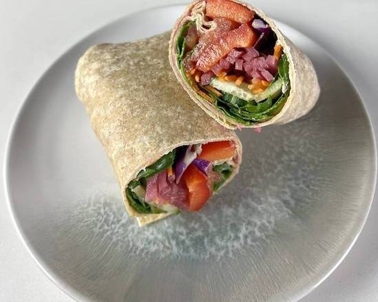 Rainbow Veggie Wrap