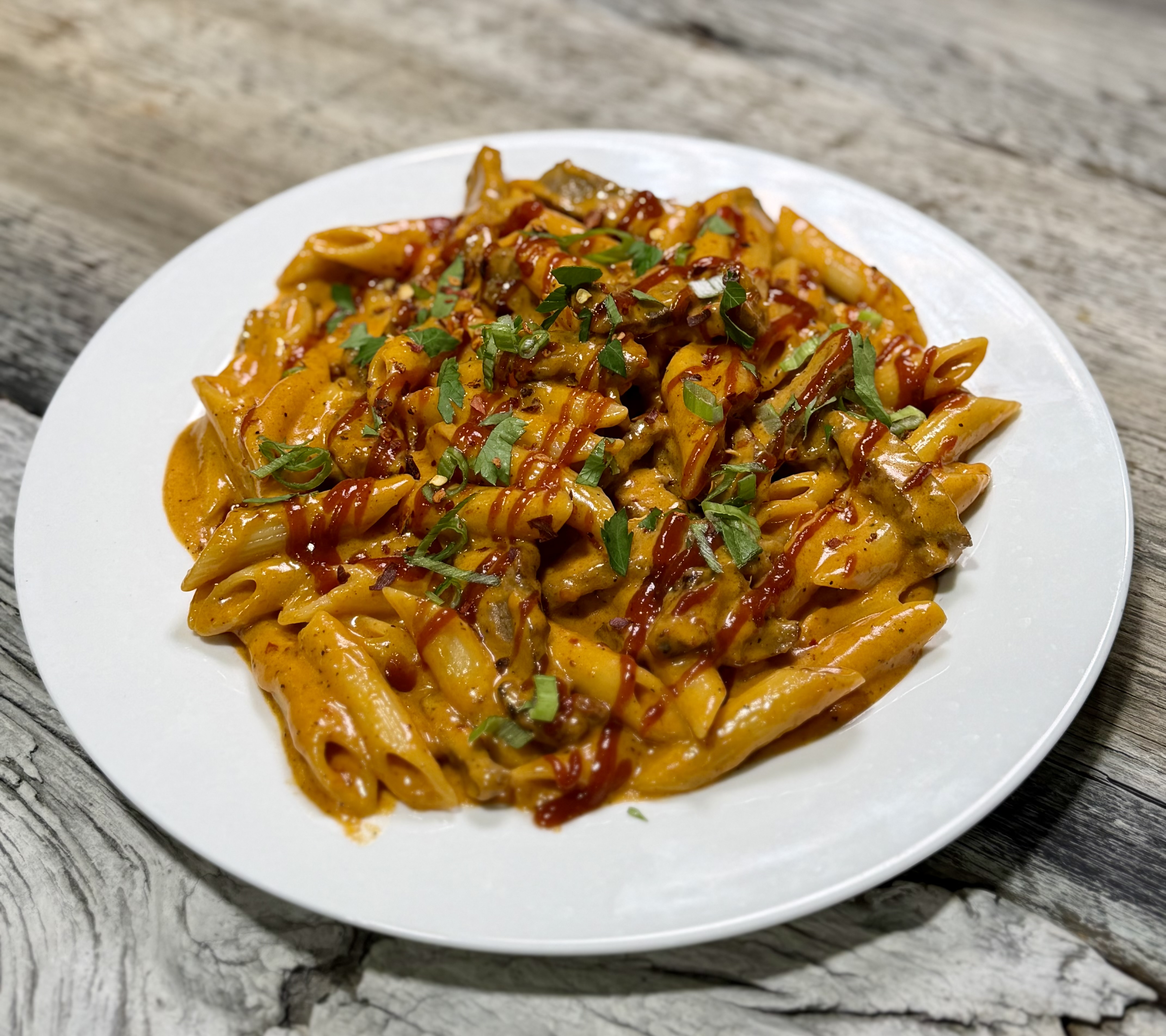 Smoke & Honey Chicken Penne