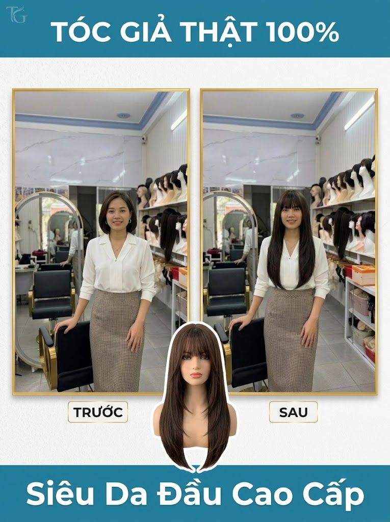 Hướng Dẫn Chọn cách dùng tóc giả Chuẩn Chuyên Gia