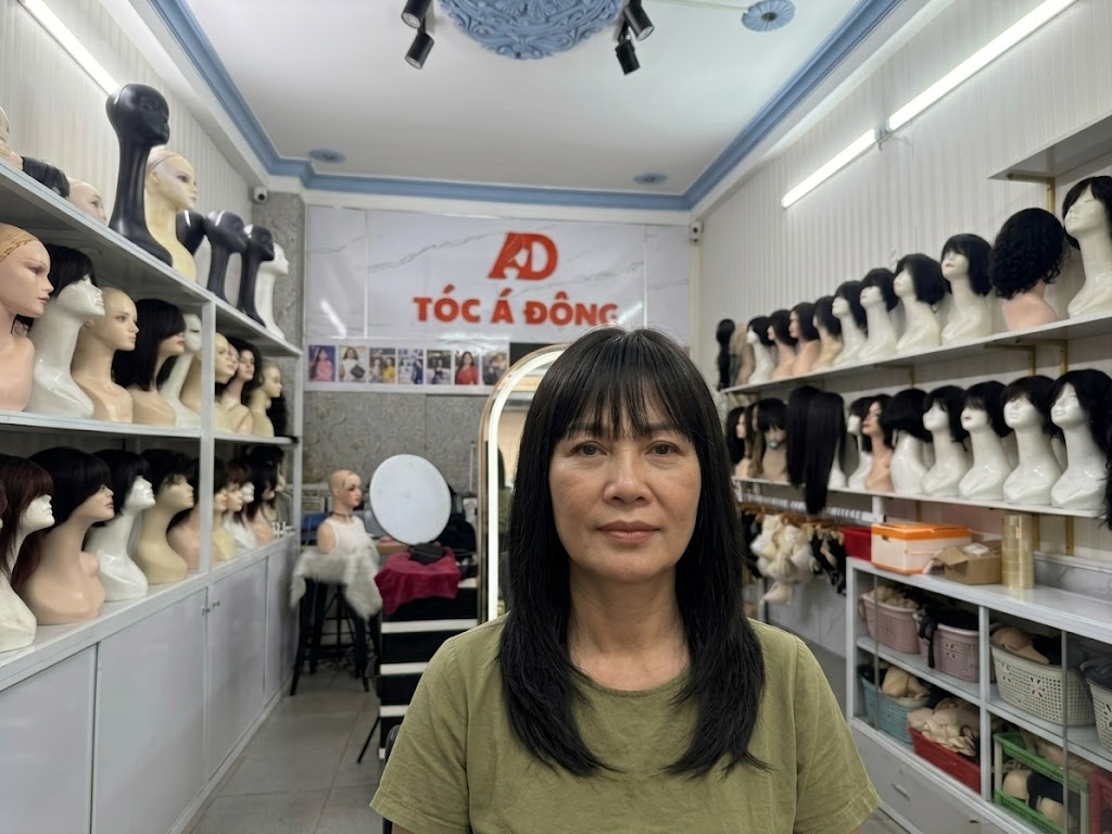 Tóc Á Đông - tóc giả nam undercut