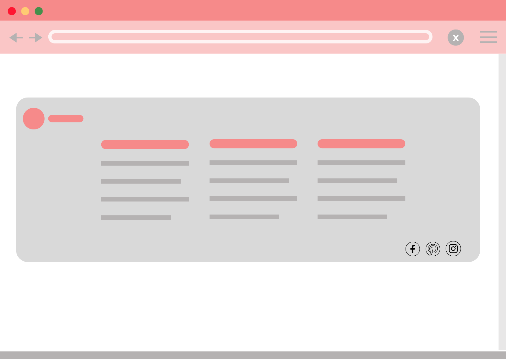 Footer components tailwind css