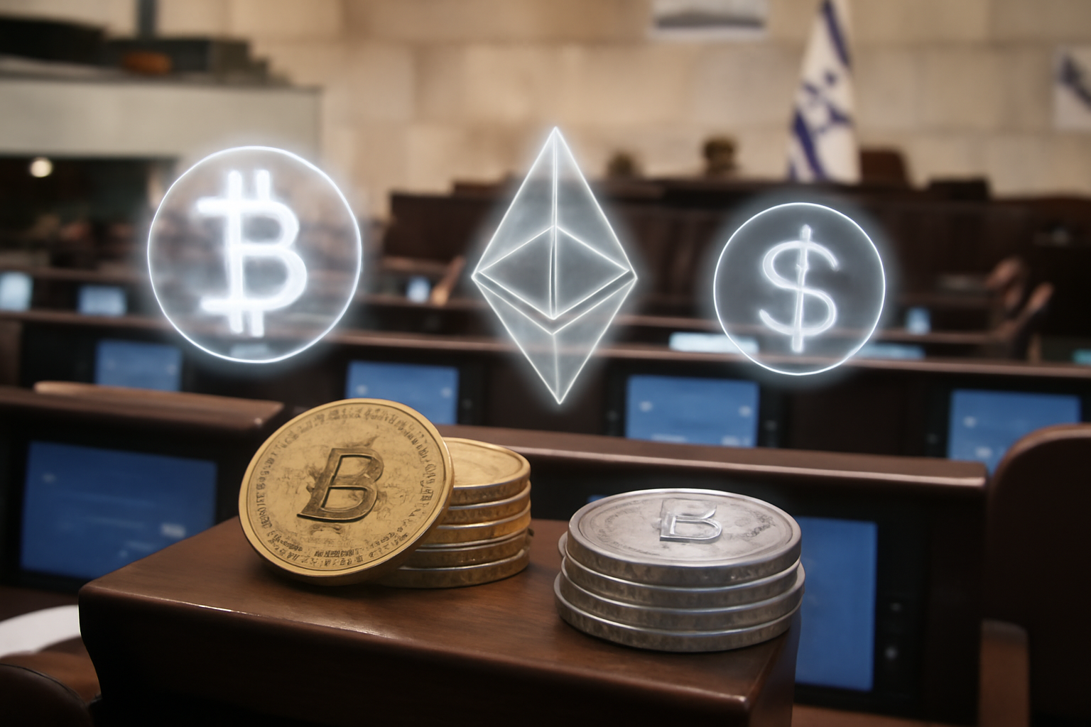 מיסוי נכסי דיגיטליים: הכנסת מאמצת מסגרת רגולציה חדשה