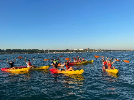 Ruta en kayak en El Portil en Huelva