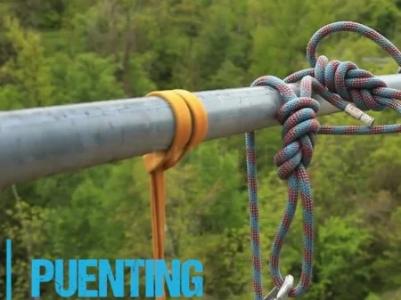 Puenting en Lleida, en el Pallars Sobirà