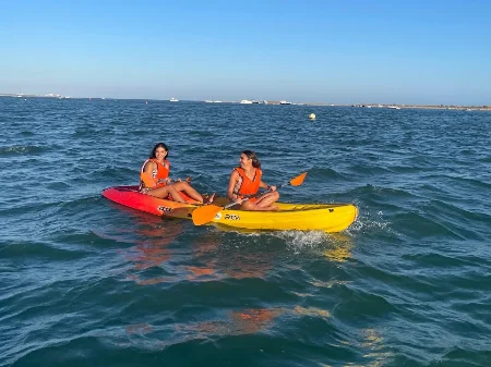Alquiler de kayak en Huelva, en El Portil
