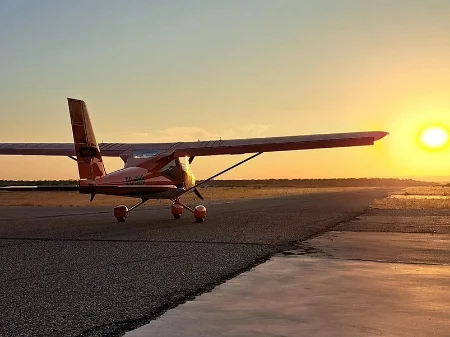 Vuelo en ultraligero en Casarrubios del Monte