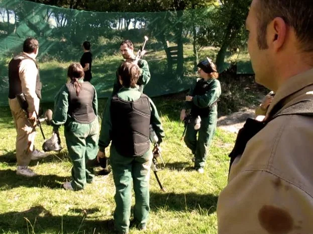 Paintball a osona a l esquirol — Painball corco