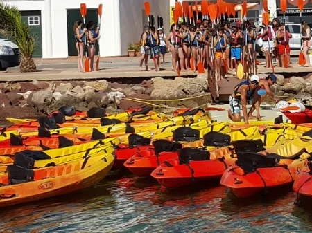 Balsas de Madera en Fornells (Menorca)