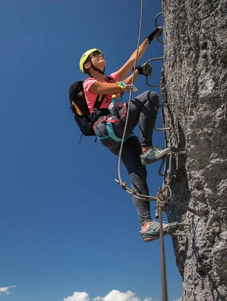 Vía Ferrata Santa Elena en el Valle del Tena (Huesca)