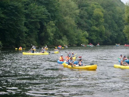 Descenso del Sella en canoa