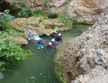 Barranco de Canaletas, aventura acuática en Horta de Sant Joan