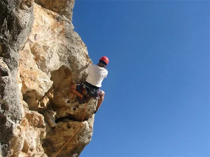 Escalada en roca curso iniciacion montserrat penedes — Cat esca