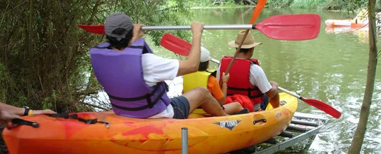 Kayak tramo 1 colomers verges comarca del baix emporda para todos — Kayak alter
