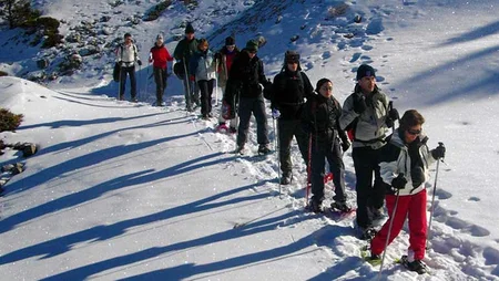 Raquetas de nieve y SPA en Guadarrama