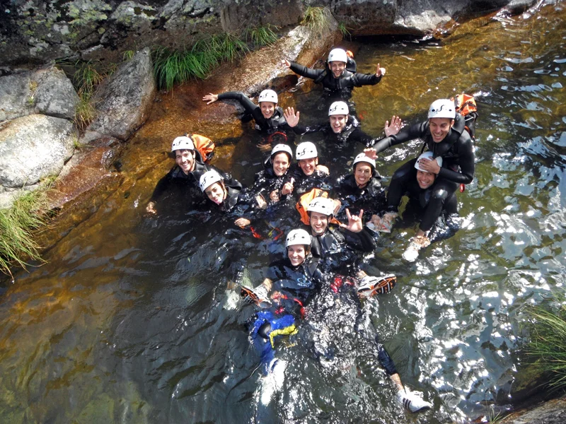 Descenso barrancos sierra de gredos — Papuos2