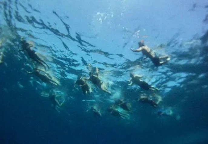 Snorkel con kayak en la reserva marina de menorca — Snorkel norte menorca