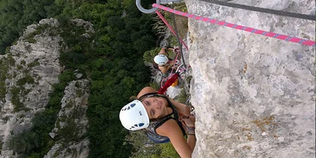 Via ferrata en Vallcebre Les Roques d´Empalomar