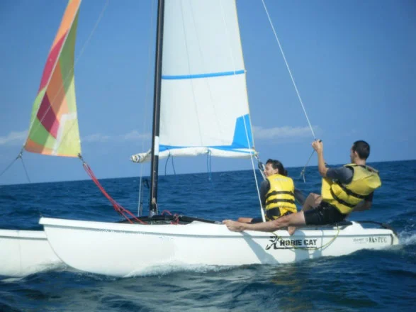 Alquiler de catamaran por horas — Catamaran calella