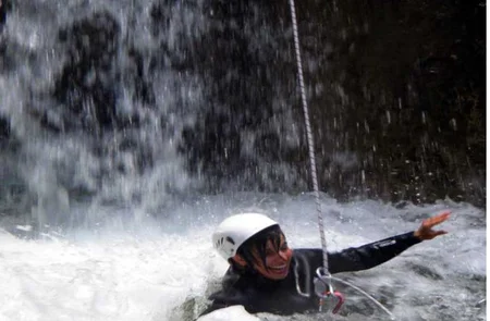Barranco del Infierno en Lleida. Perfeccionamiento