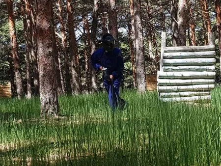 Paintball en Villaciervos, Soria