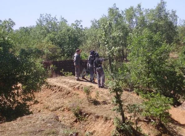 Paintball en grajera — 2 paintball en segovia