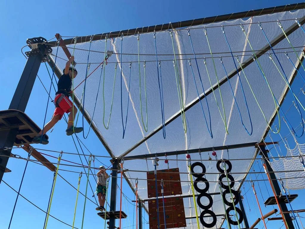 Parque de aventura y desafio — Parque aventura en segovia