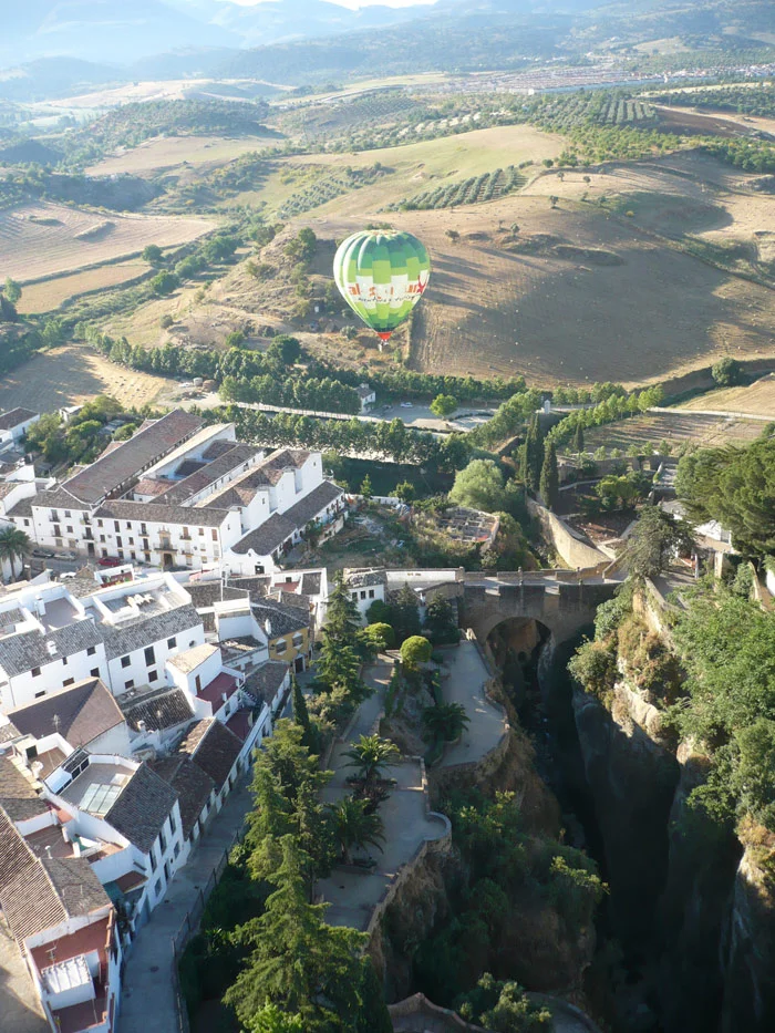 Vuelo en globo en ronda — Glovento1