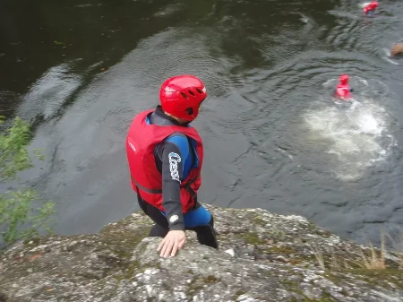 Rafting en el río Ulla en Padrón, A Coruña. Iniciación