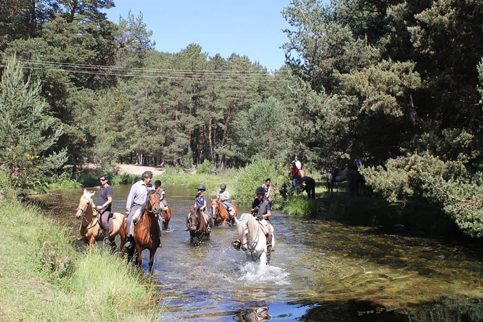 Rutas a caballo sierra de gredos — Caballos ctr enelrio