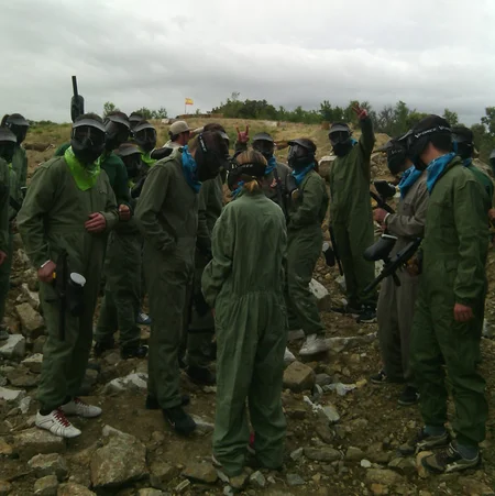 Paintball en Los Ángeles de San Rafael, Segovia