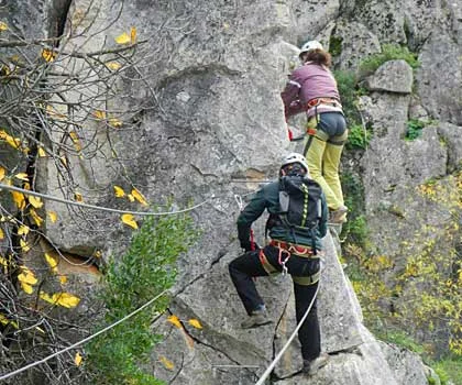 Via ferrata benaojan — Ferratabenaojan1