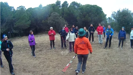 Nordic Walking, marcha nórdica en Sau