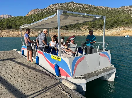 Barca por el congost de Mont-rebei, Lleida