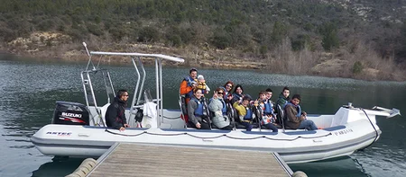 Barca por el congost de Mont-rebei, Lleida