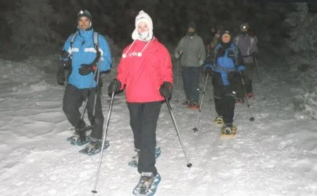 Raquetas de nieve: Noche y Estrellas con Raquetas