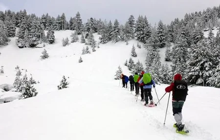 Raquetas de nieve en Gredos