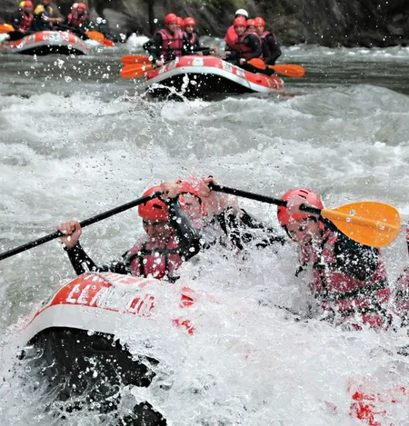 Rafting en Llavorsí, Pirineos