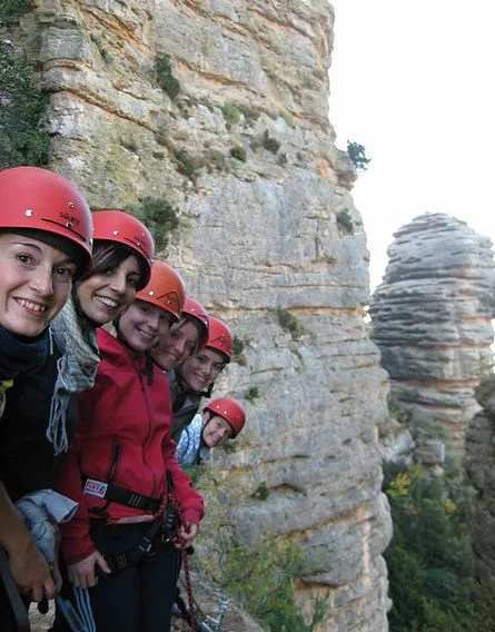 Vía ferrata en los Mallos de Riglos