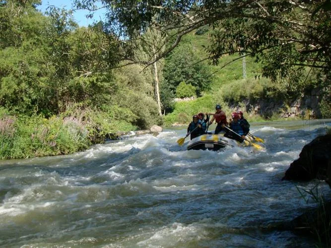 Rafting en cantabria rio deva — Raftin