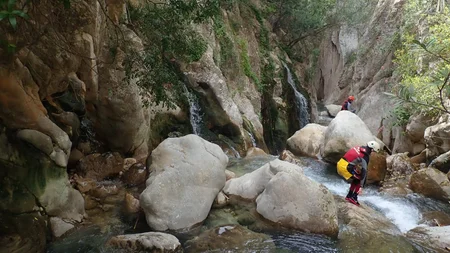 Barranco Estret de Les Penyes en Bolulla (Alicante)