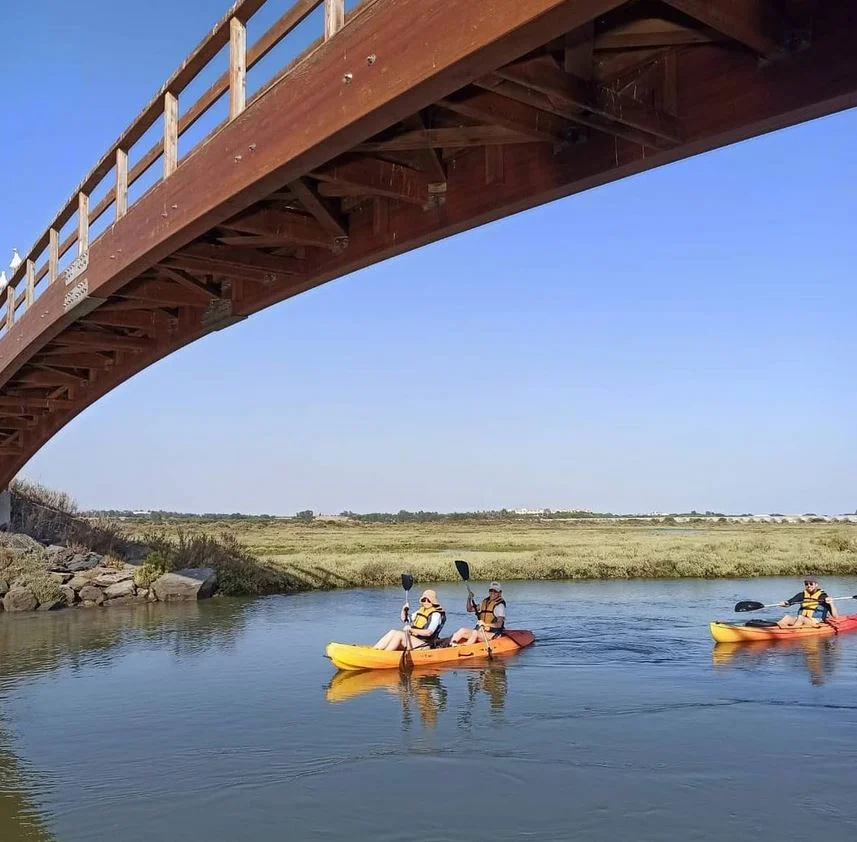 Ruta en kayak marismas del rio piedras y del rompido — Kayak huelva