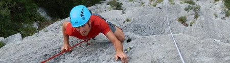 Curso de escalada deportiva de iniciación en Cantabria