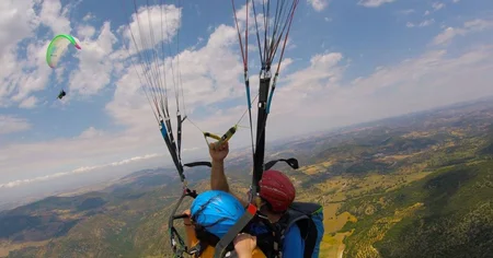 Vuelo en parapente en Algodonales, Cádiz