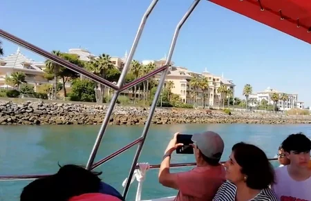 Paseo en barco por las marismas de Isla Cristina