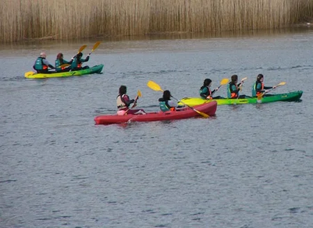 Kayak de Rianxo hasta la La isla de Cortegada, A Coruña
