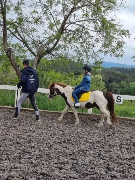 Paseo en pony en Cànoves i Samalús (Barcelona)