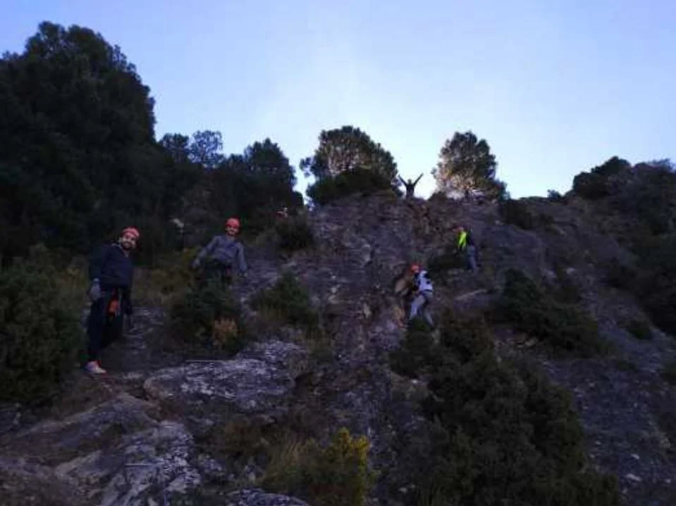 Via ferrata de la mocha via ferrata en jaen — Via ferrata jaen la mocha