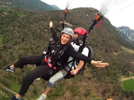 Vuelo en Parapente especiales